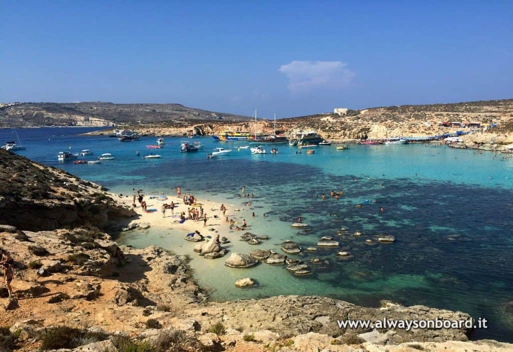 Malta Blue lagoon
