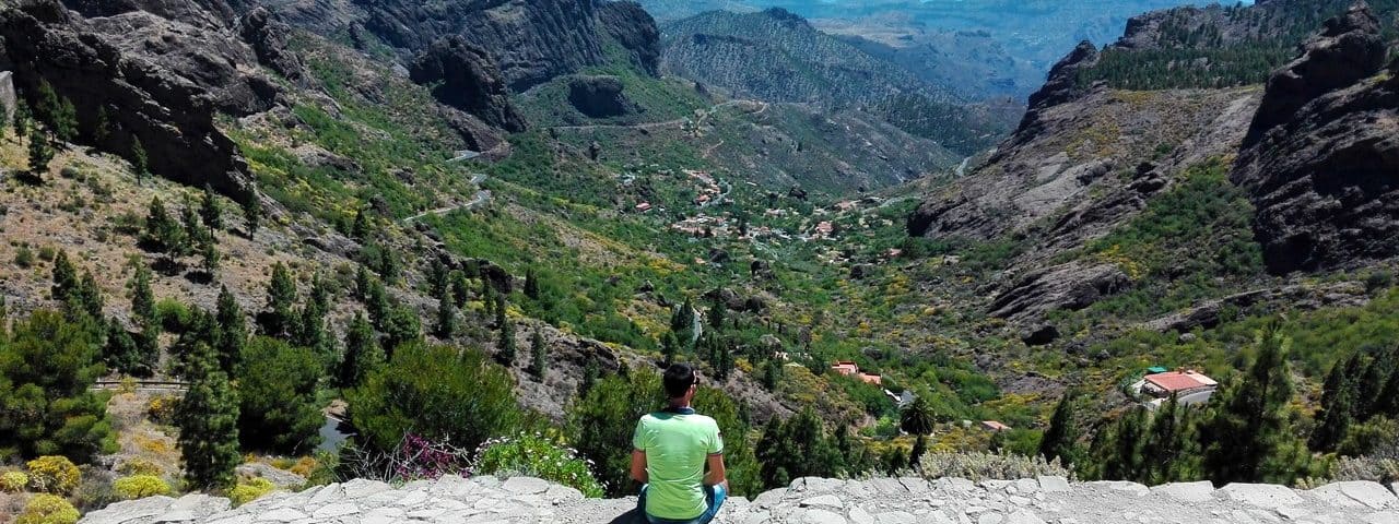 Valle verso il Roque Nublo