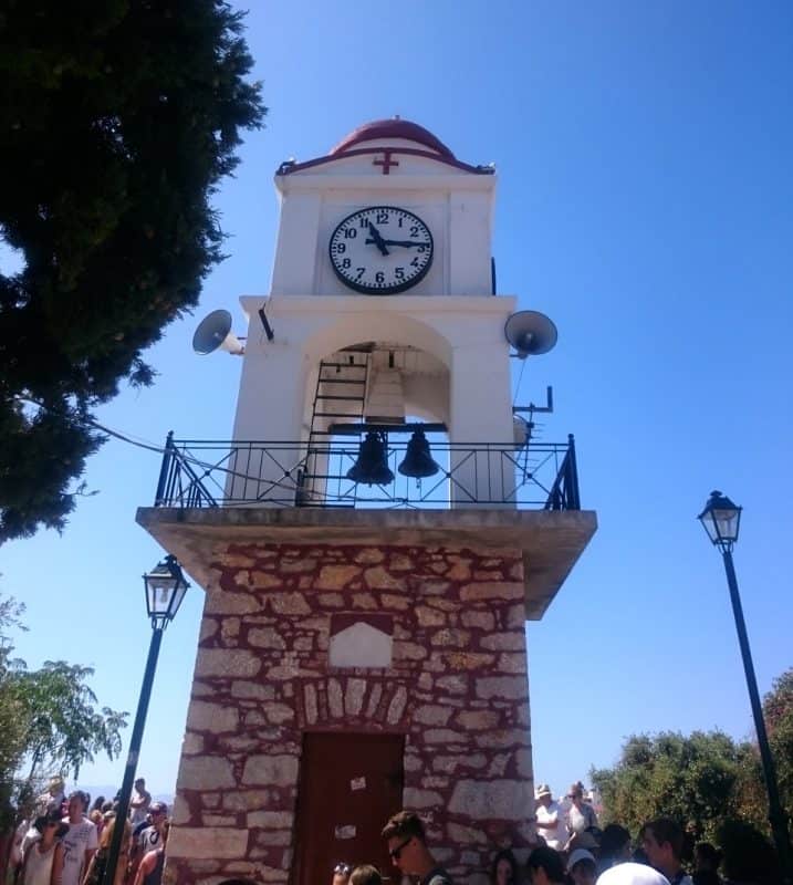 Skiathos town - orologio