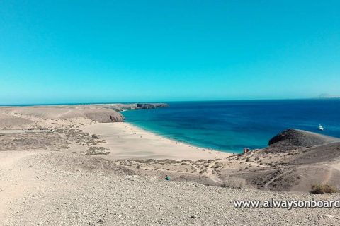 Playa Mujeres, una delle più belle spiagge nel sud di Lanzarote