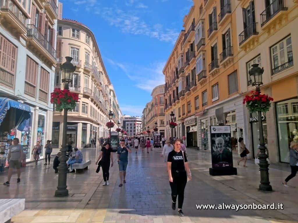 Calle Larios - alloggiare a Malaga