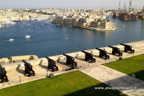Cosa visitare a La Valletta - saluting battery