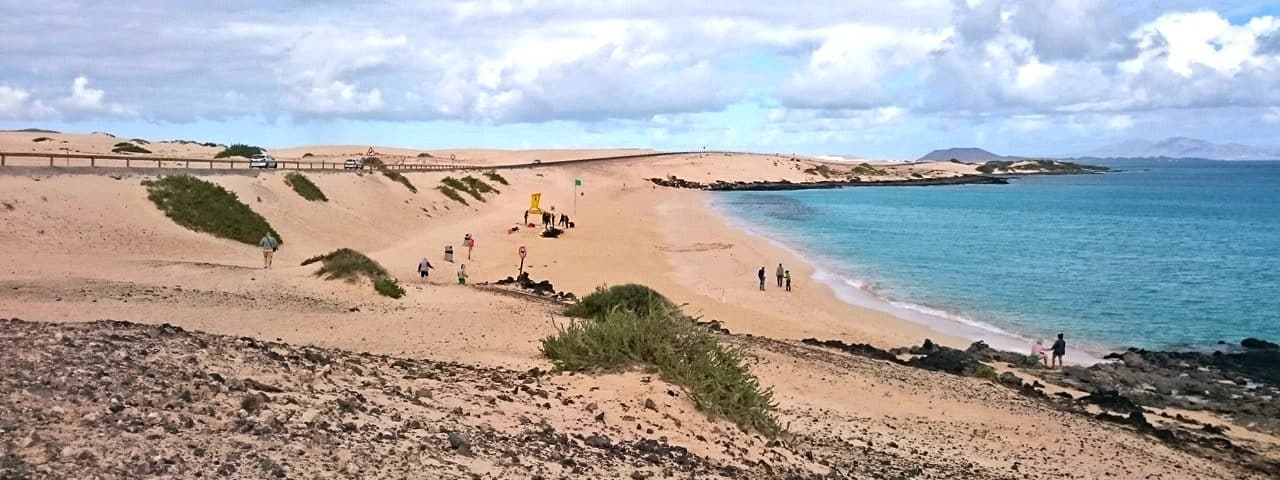 Spiagge di Fuerteventura - dietro le Dune di Corralejo