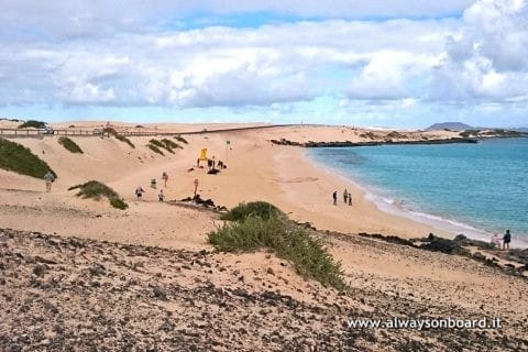 Spiagge di Fuerteventura - dietro le Dune di Corralejo