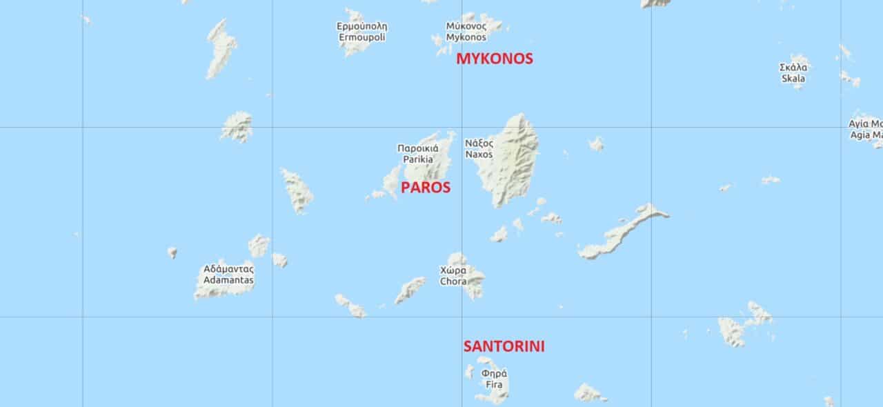 Come arrivare a Paros