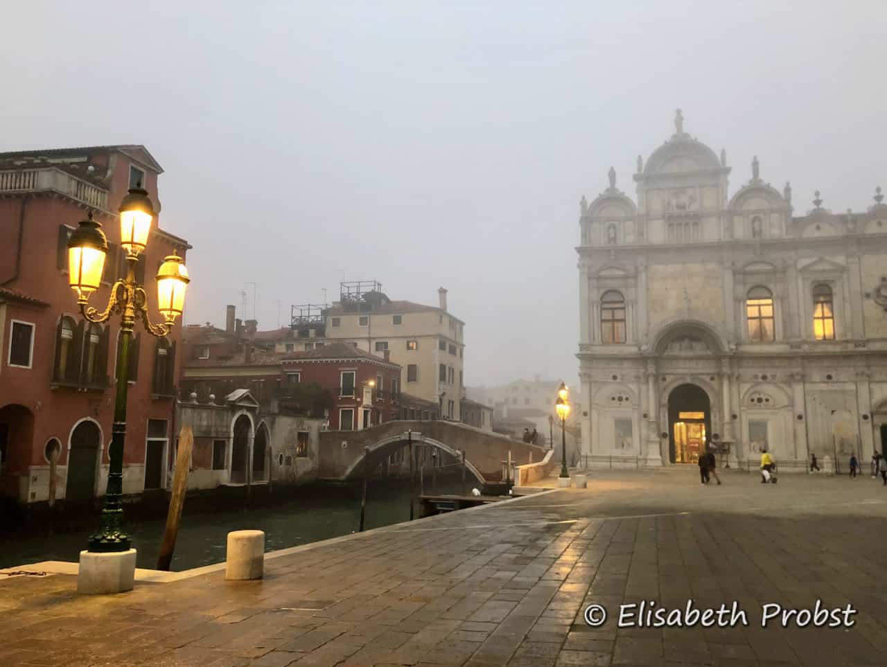 Venice foggy views