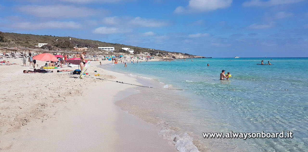 platja es arenals Formentera